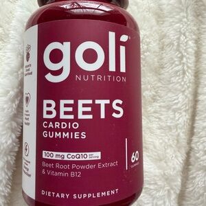 Goli Nutrition Beets Cardio Gummies, Brand New
